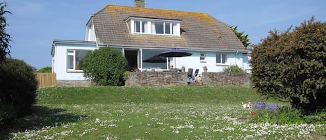 The Blue House garden