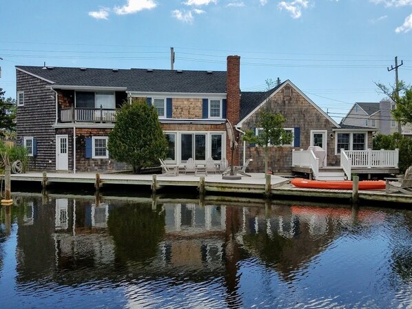 Back of House on the Water