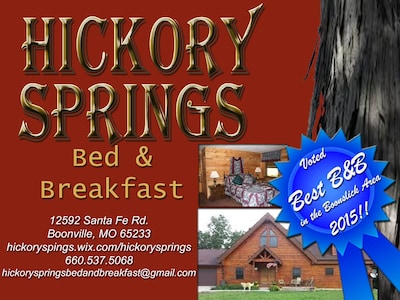 Hickory Springs Bed and Breakfast--near Boonville/Columbia