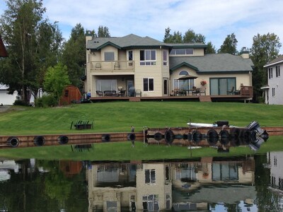 View of house from lake