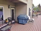Barbeque and deck