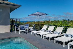 Ocean, Valley and Sunset Views from Pool