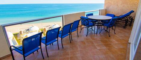 Beautiful View the Sea of Cortez from the Balcony