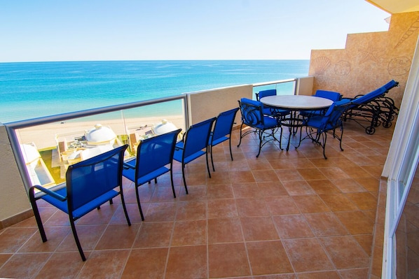 Beautiful View the Sea of Cortez from the Balcony