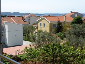 Blick von der Unterkunft