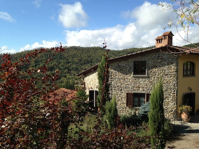 Borgo I Tre Baroni a Moggiona nel Parco Nazionale delle Foreste Casentinesi