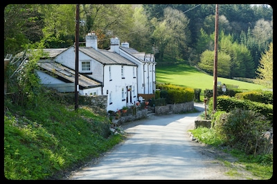 Acogedora casa de campo en el tranquilo y pintoresco valle de Gales.      