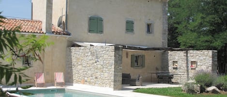 Villa Gracisce:
Pool area 