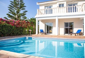 Pool view from the patio area