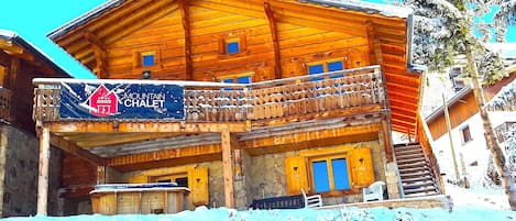 Front of the chalet