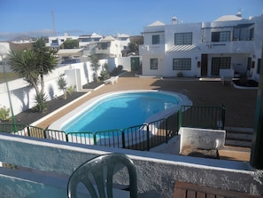 View overlooking pool