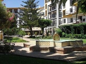 Puebla Lucia fountain