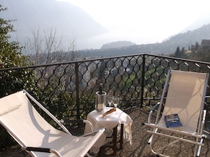 Lower terrace