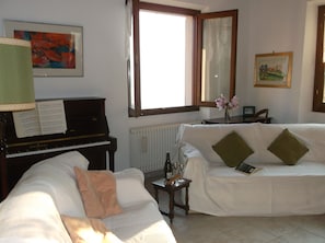 The living room