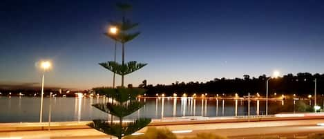 View from balcony across Swan River to Kings Park