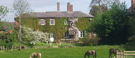 South view of the house