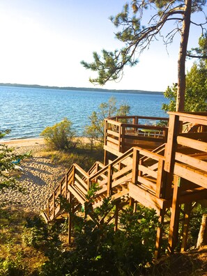Deck and Steps to Beach