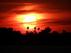 Fantastic sunsets viewed from lanai