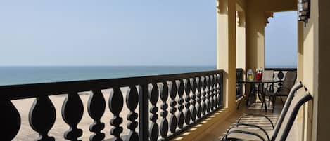 Stunning view from the balcony - sea facing