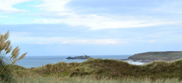 A beach-side retreat at Gwithian Towans -  outstanding views across St. Ives Bay