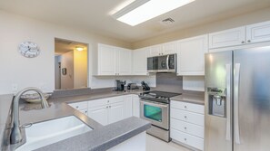 Fully equipped kitchen for all of your cooking needs. 