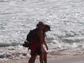 Awww feet in the sand