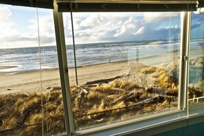 The view from the oceanfront window