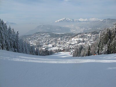 Luxury Alpine Apartment Close to Family Friendly Centre of Les Carroz