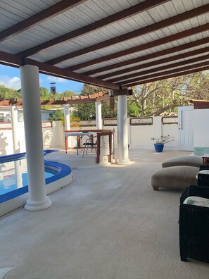 pool deck