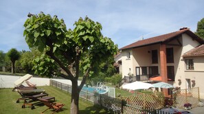 Sun Deck in back garden