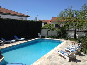The pool awaits
