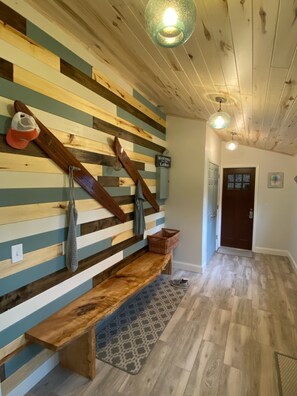 Welcome! Drop all your things in the welcoming entry and head to the beach.
