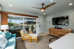 Condo 24 Ocean View Living Room ~ Kihei Kai Maui Vacation Rental