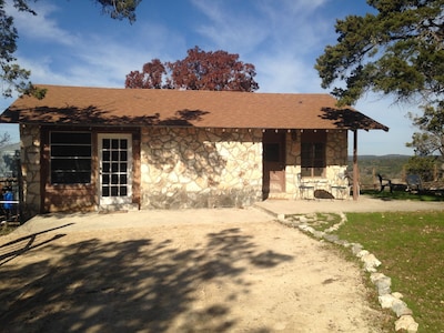 Hill Country Getaway On Beautiful Ranch Perched On A Cliff Over The Guadalupe R.