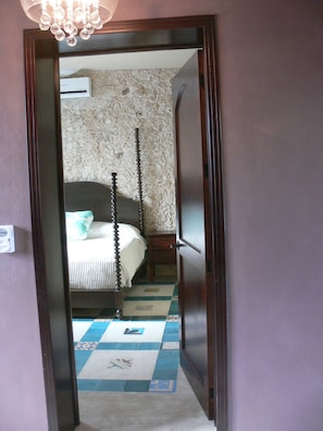 Your guest room view from the private entrance
