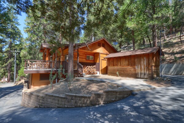 Front of the cabin