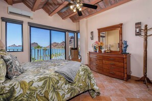 Master bedroom with Ocean Bay views