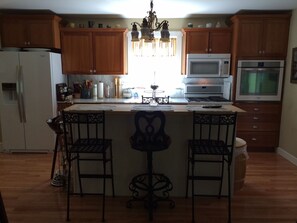 Private Gourmet Kitchen in the BLISS suite 