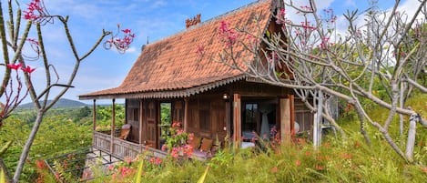 Romantic wooden house is part of the sumberkima hill retreat