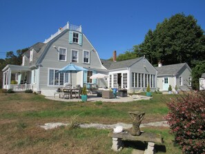 Backyard patio