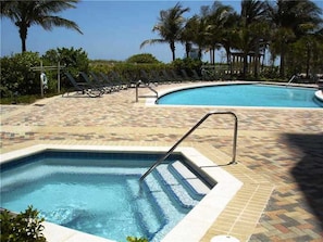 jacuzzi and pool