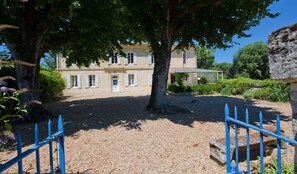 Courtyard and front house