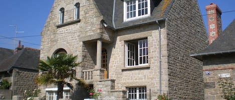 The House, situated in the centre of Dinard with off road parking