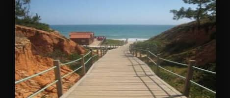 Vista para a praia ou o mar