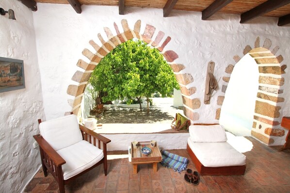 Front courtyard