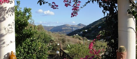 Veduta sul cratere di Vulcano