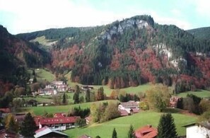 Blick von Gruitwegle auf Haus Falkenhorst