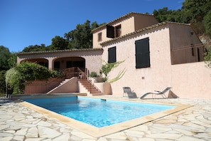 Vue de la piscine