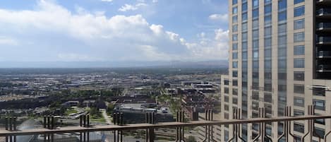 looking SW off of balcony