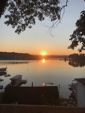 Sunrise over 2nd Basin- Lake James, Angola, Indiana